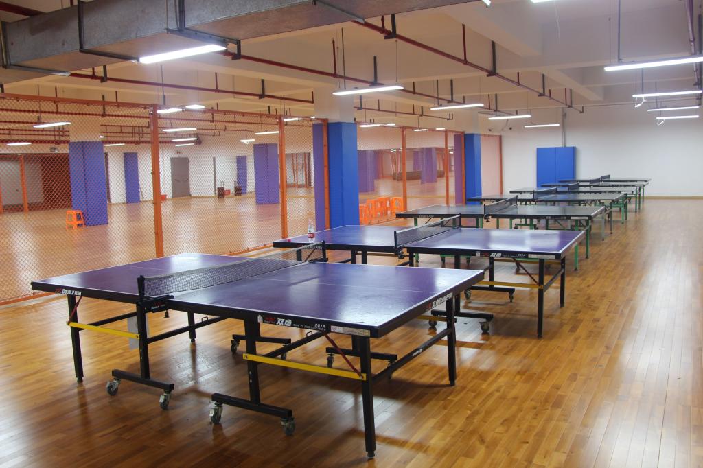 师生运动建设中心一角